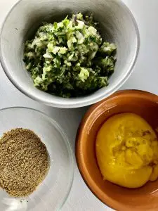 Spice and Herb Mixes and egg