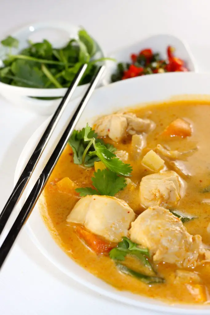 Thai Red Curry With chicken