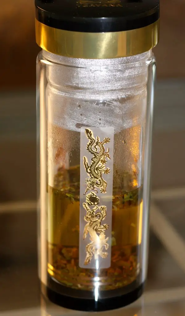Darjeeling Tea Brewed in a Thermos