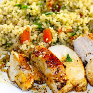 Tabbouleh and Chicken