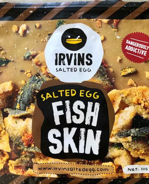 Irvin's Salted Egg Fish Skin