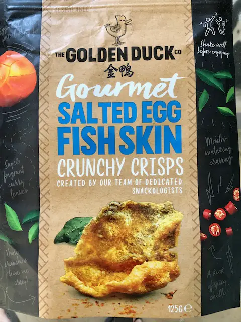 Golden Duck Salted Egg Fish Skin