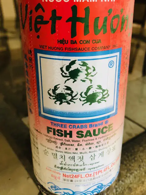 Three Crabs Fish Sauce