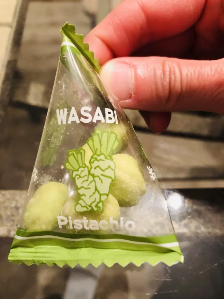 Wasabi pistachio