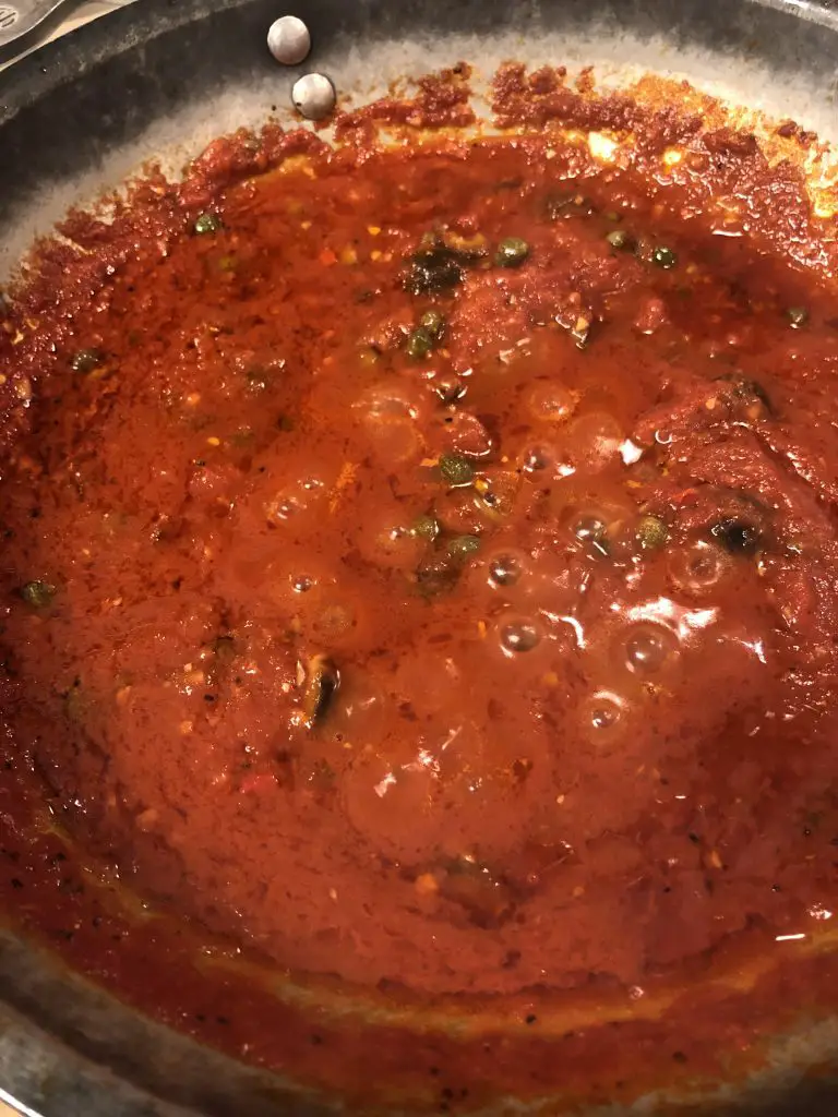 Puttanesca sauce