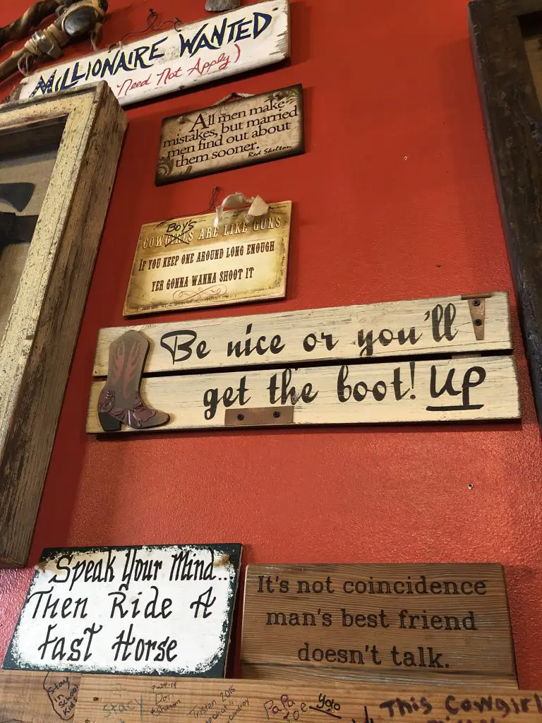 Pam's Hateful Hussy Diner Wall Decor