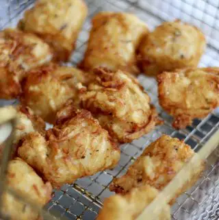 Tater Tots in a frying basket