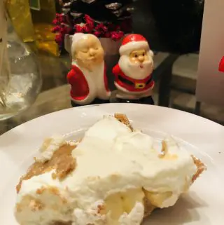 Banoffee Pie with mr and mrs klaus