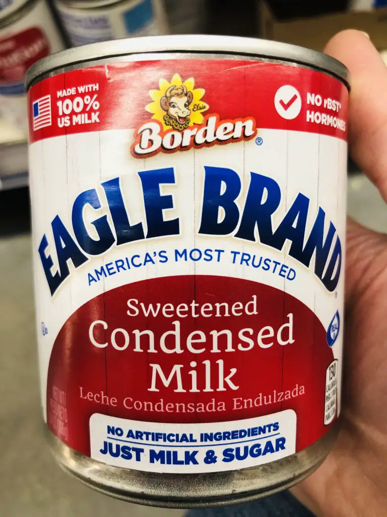 can of Eagle Brand Sweetened Condensed Milk