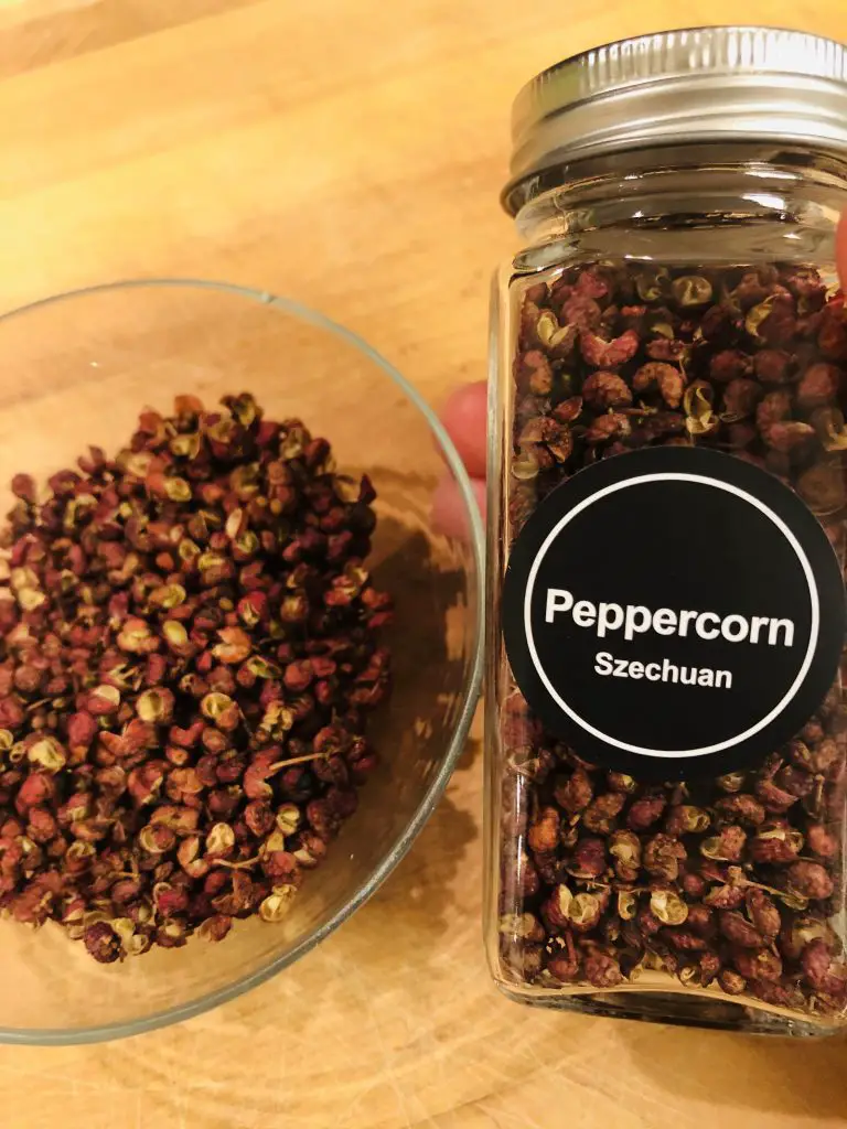 Sichuan peppercorns