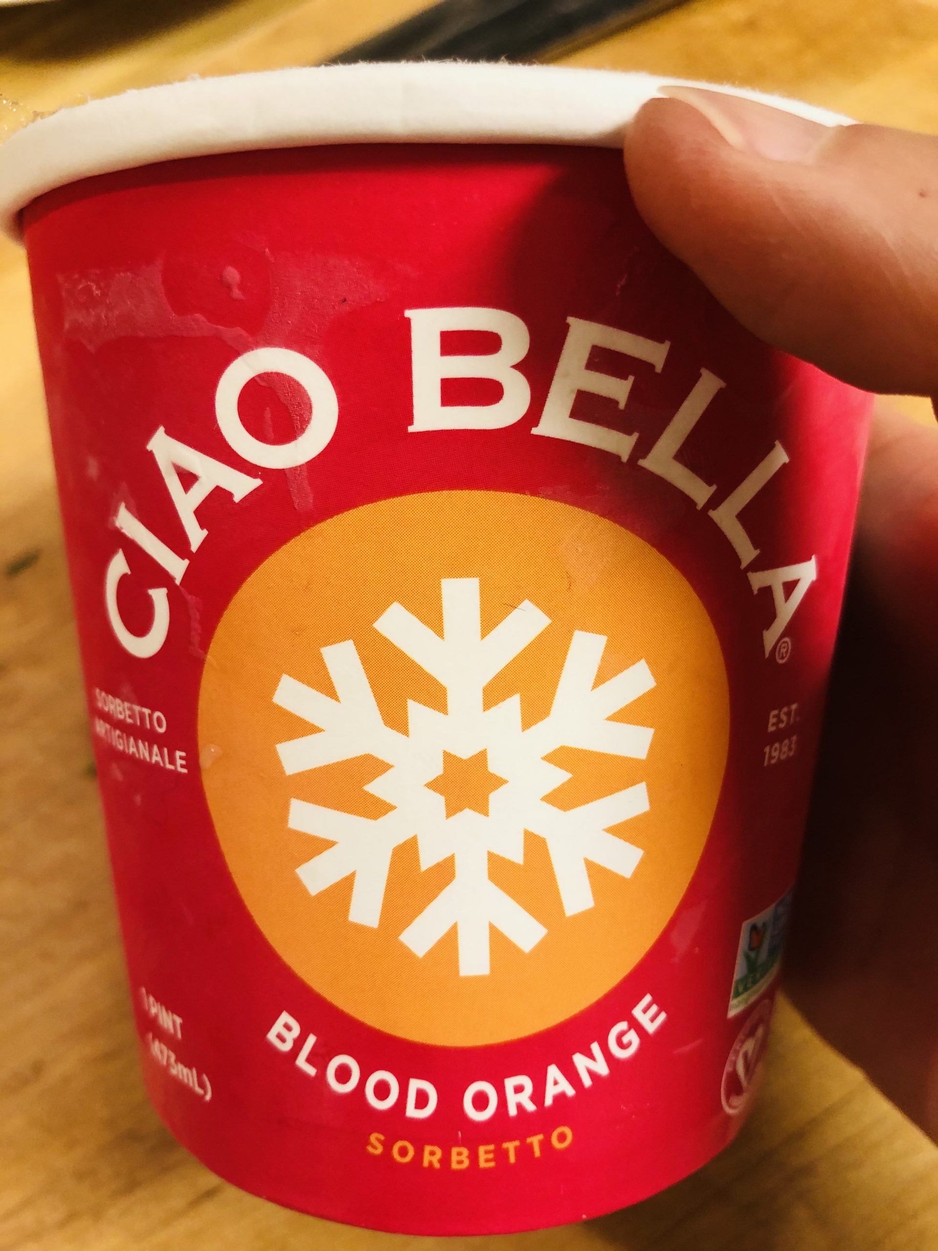 Ciao Bella Blood Orange Sorbet